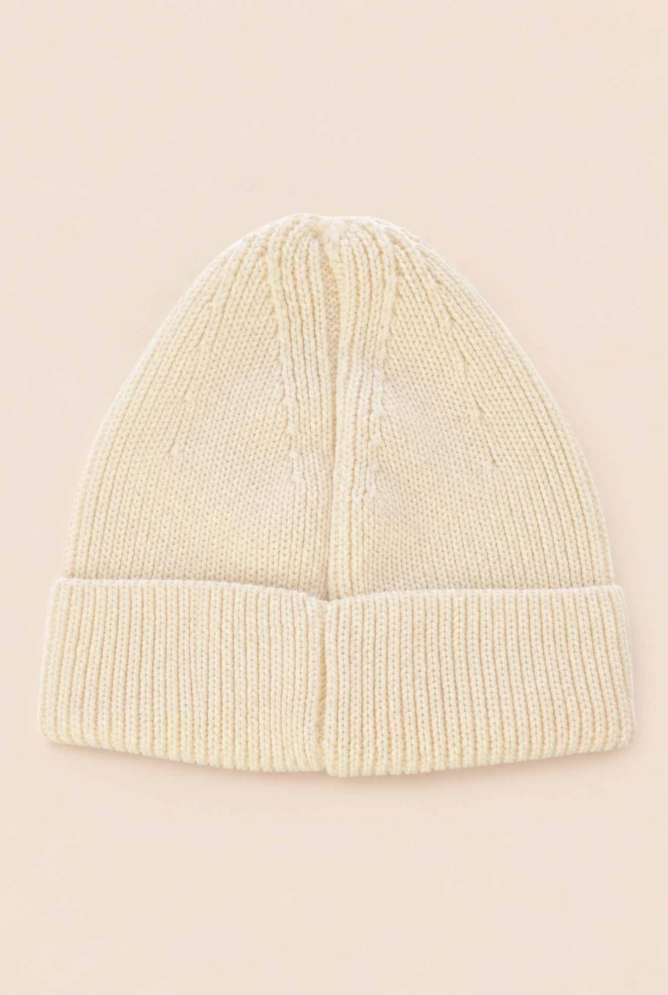 Casquette d'hiver à logo Lou's en écru