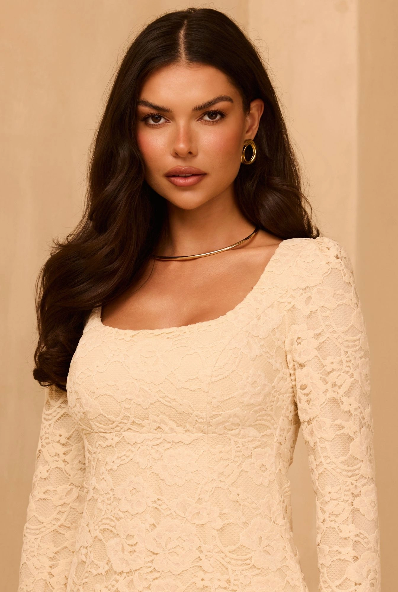 Tolla – robe crème REGULAR